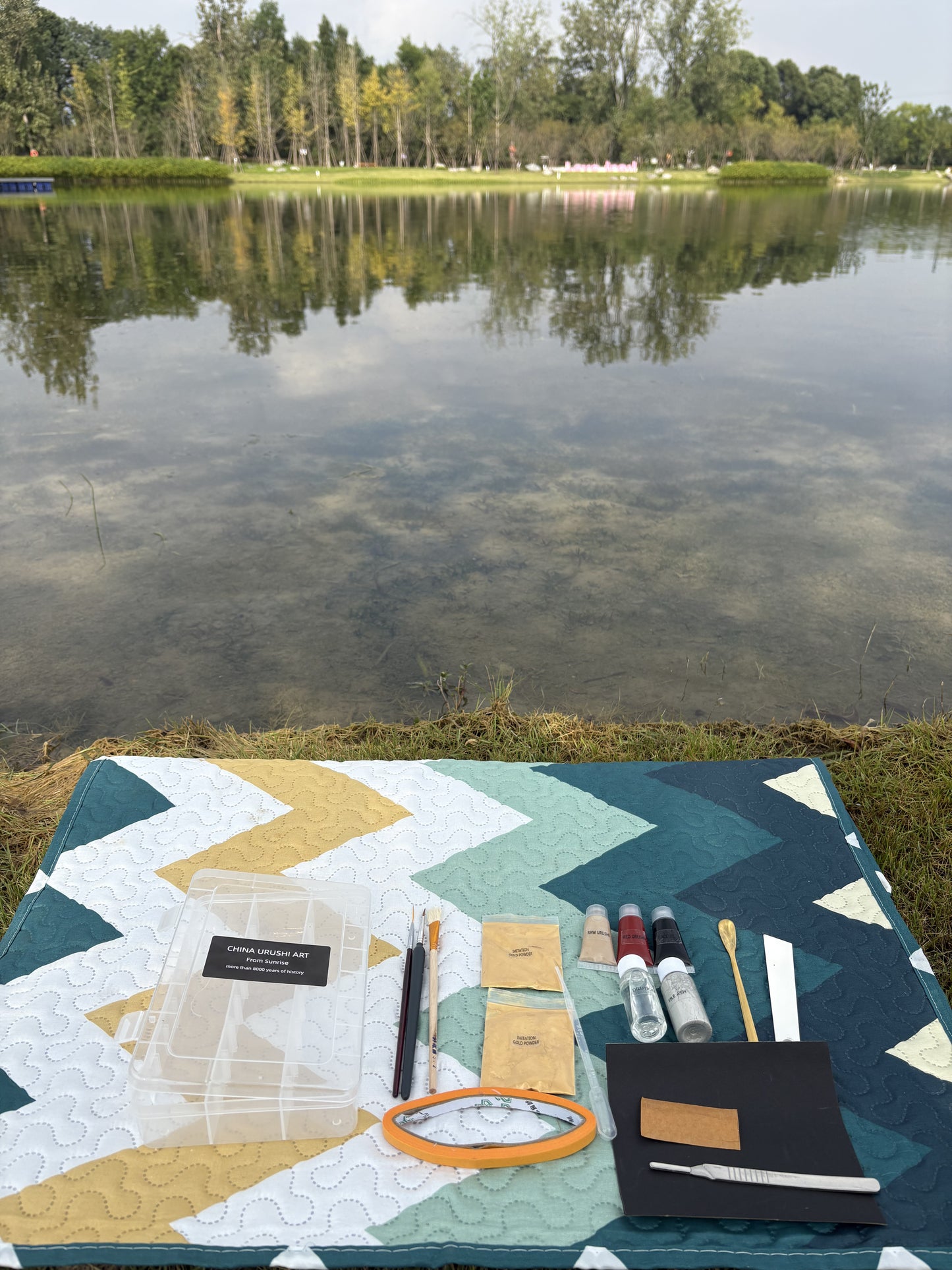 Kintsugi kit(by urushi lacquer)-39dollars including shipping costs and tax