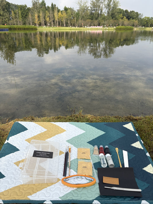 Kintsugi kit(by urushi lacquer)-39dollars including shipping costs and tax