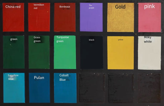Colors urushi lacquer