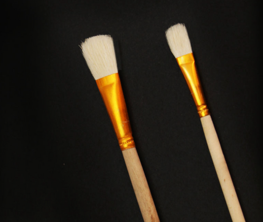 Wool brush,sweeping gold powder