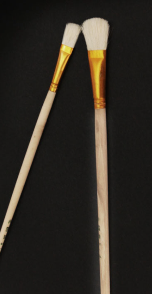 Wool brush,sweeping gold powder