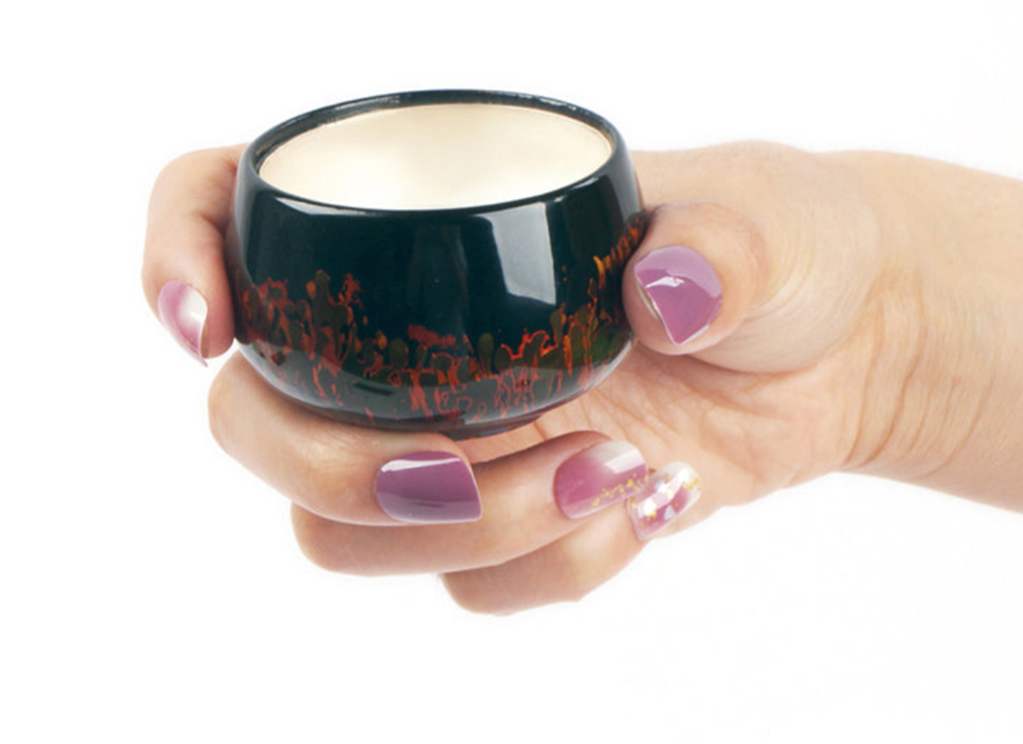 Urushi lacquerware tea cup