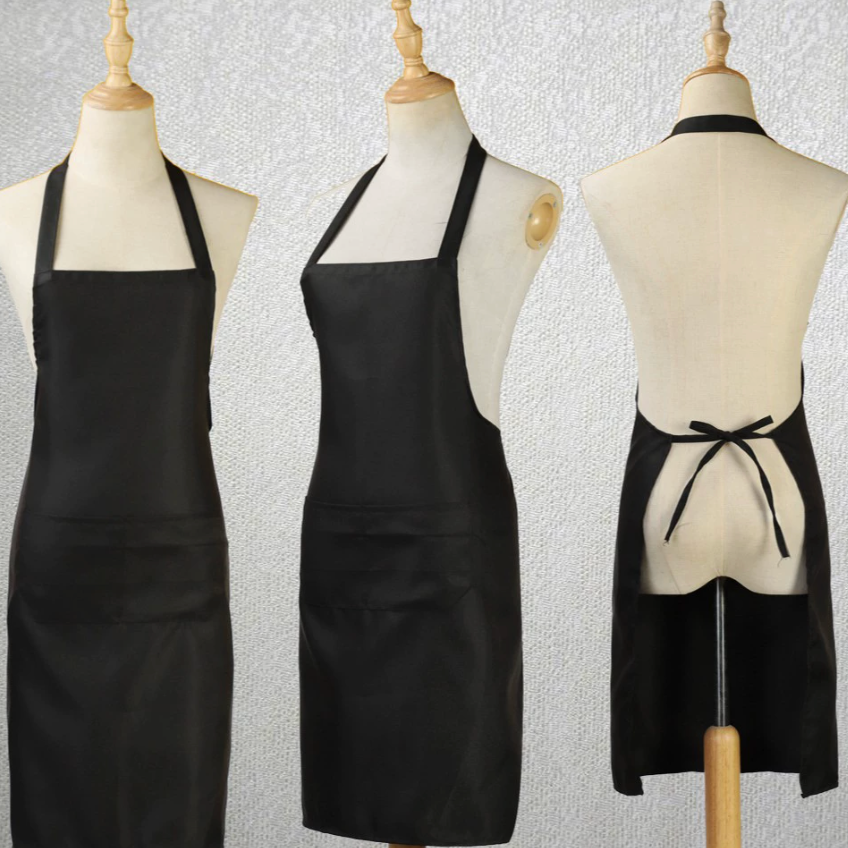 Urushi Lacquer Artisan Apron with Pockets