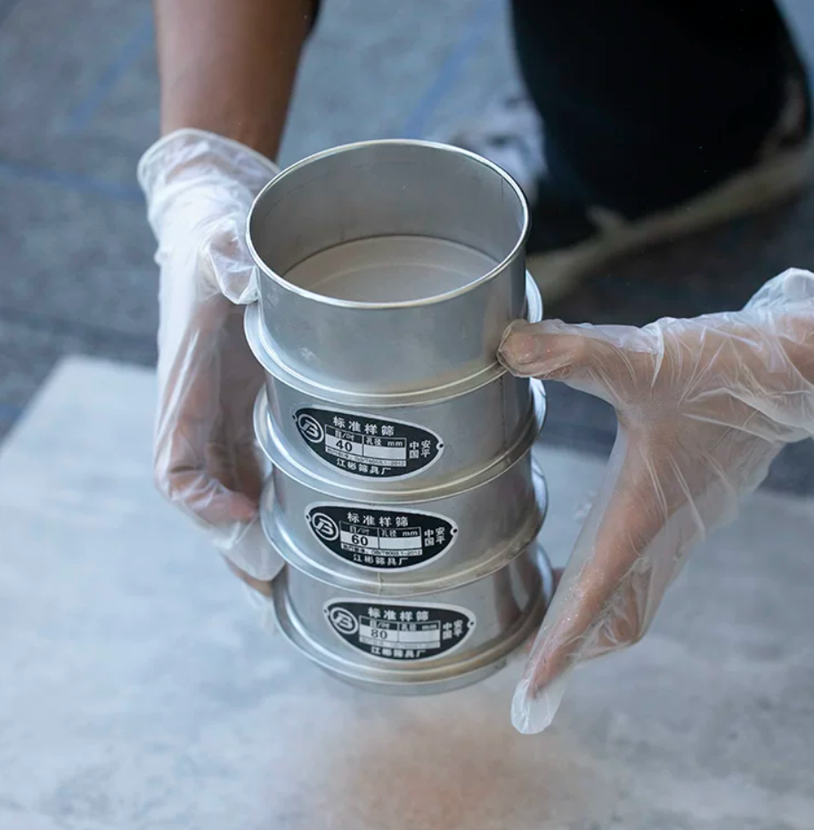 Lapping Sieve, Lacquer Craft Tools, Fine Mesh Sieve for Mother-of-Pearl Chips & Deer Horn Powder