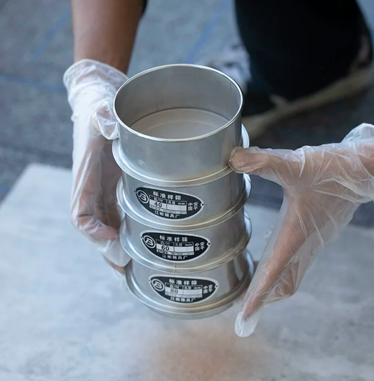 Lapping Sieve, Lacquer Craft Tools, Fine Mesh Sieve for Mother-of-Pearl Chips & Deer Horn Powder