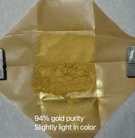 Real gold powder
