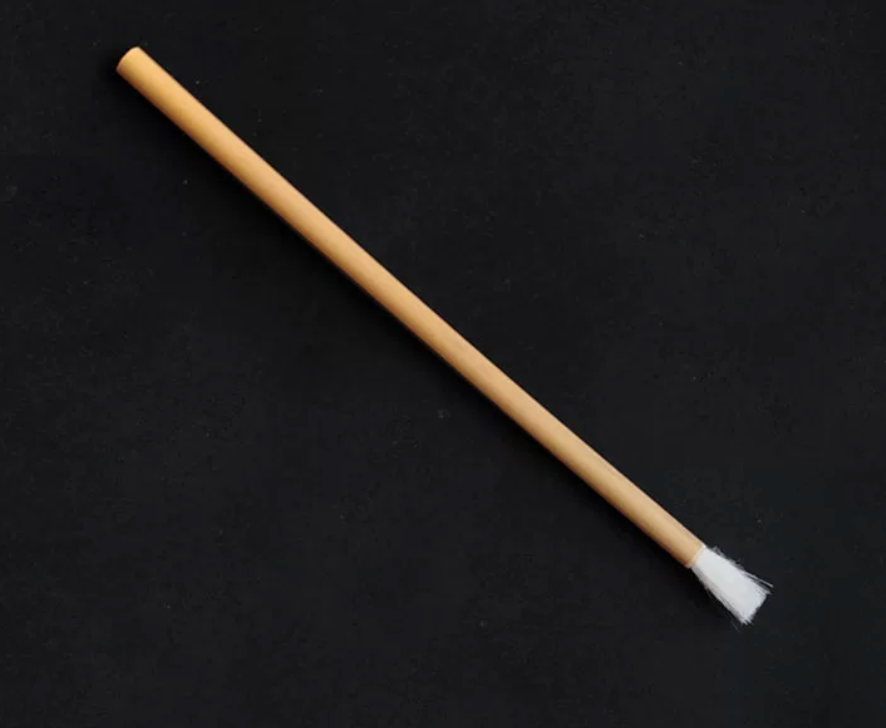 Wool Gilding Brush, Powder Gathering Wand | For Kintsugi, Maki-e, Lacquer Art, Lacquer Painting, Lacquerware & Ceramic Craft