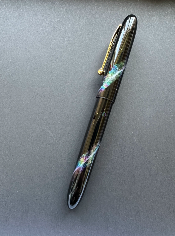 Nebula Pattern Hand-Painted Urushi Lacquer Fountain Pen（Items are handmade and ship within 15 to 30 days upon full payment.）
