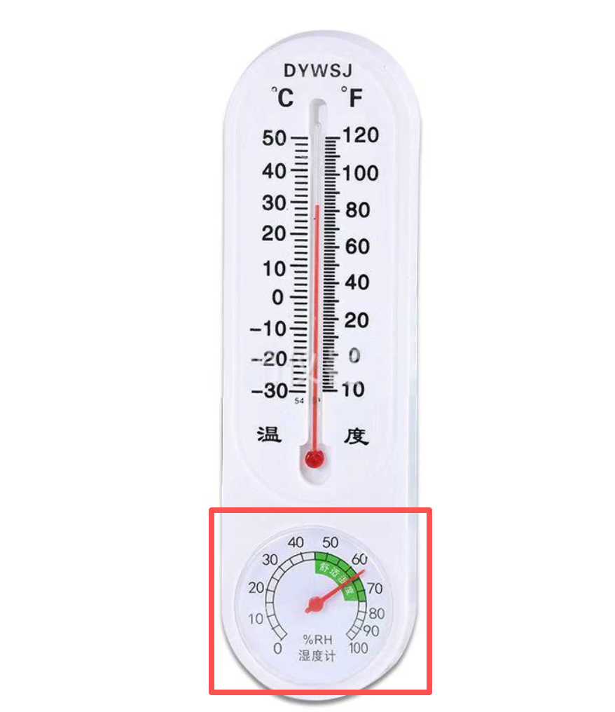 Thermo-Hygrometer: Temperature and Humidity Gauge, Essential Tool for Kintsugi and Urushi Lacquer Art