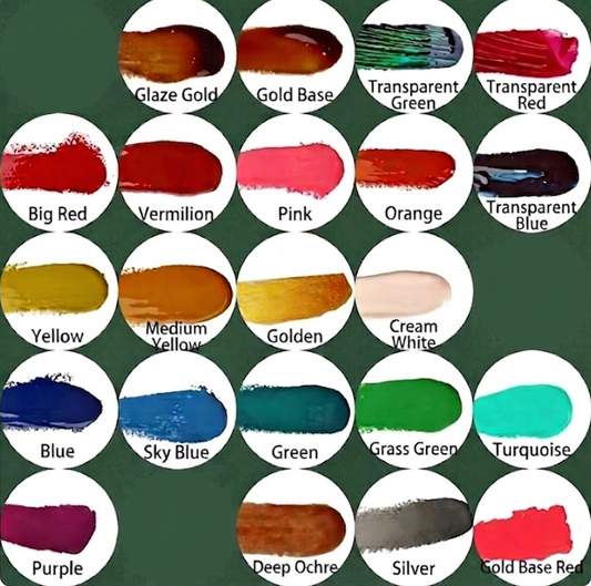 Colored Urushi Lacquer for Lacquerware Art & Polishing