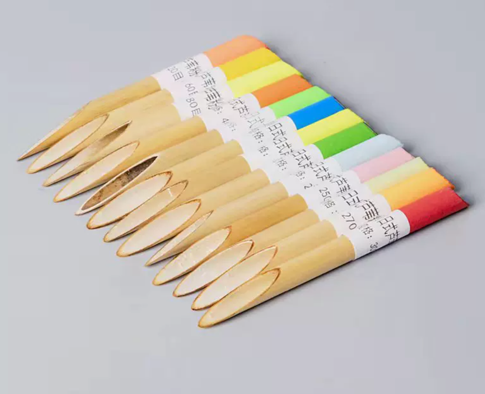 Reed Stem Powder Tube for Kintsugi & Urushi | Gold Powder Applicator 20-300 Grit | Traditional chinese Lacquer Repair Tool