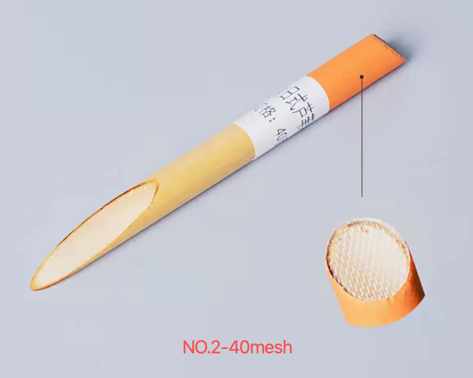 Reed Stem Powder Tube for Kintsugi & Urushi | Gold Powder Applicator 20-300 Grit | Traditional chinese Lacquer Repair Tool
