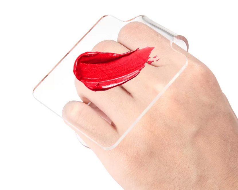 Acrylic Handheld Palette for Kintsugi & Urushi Lacquer Mixing