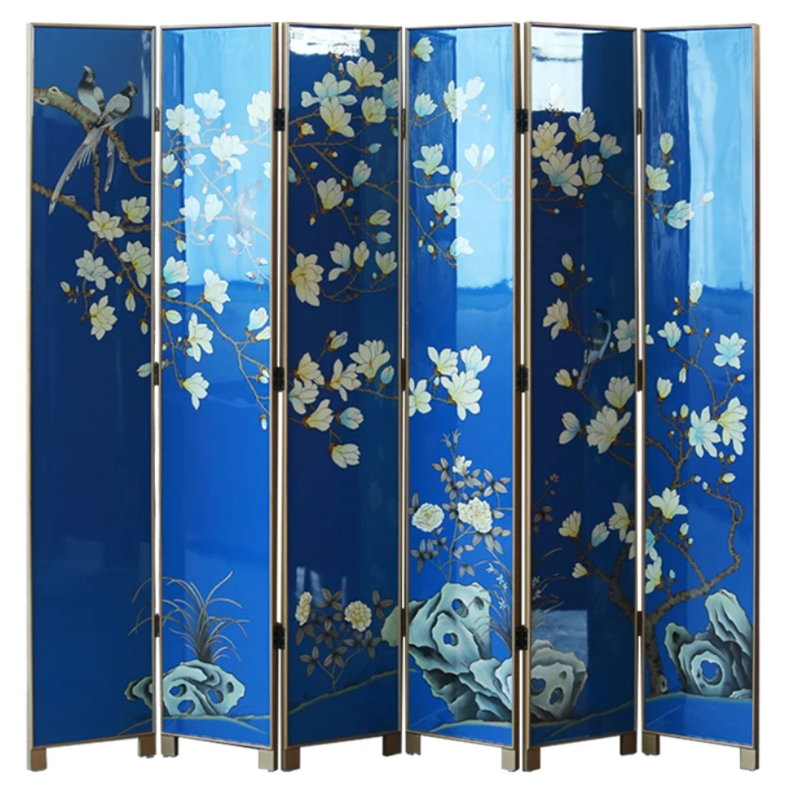 Advance sale-Classic Coromandel screen Handmade Lacquer Room Divider Screen, Chinese Coromandel Wood Wall Decor