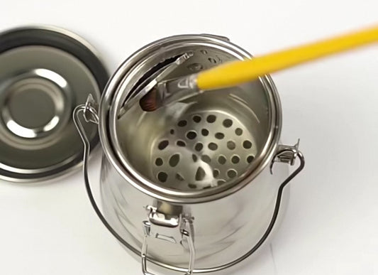 Stainless Steel Brush Washing Bucket